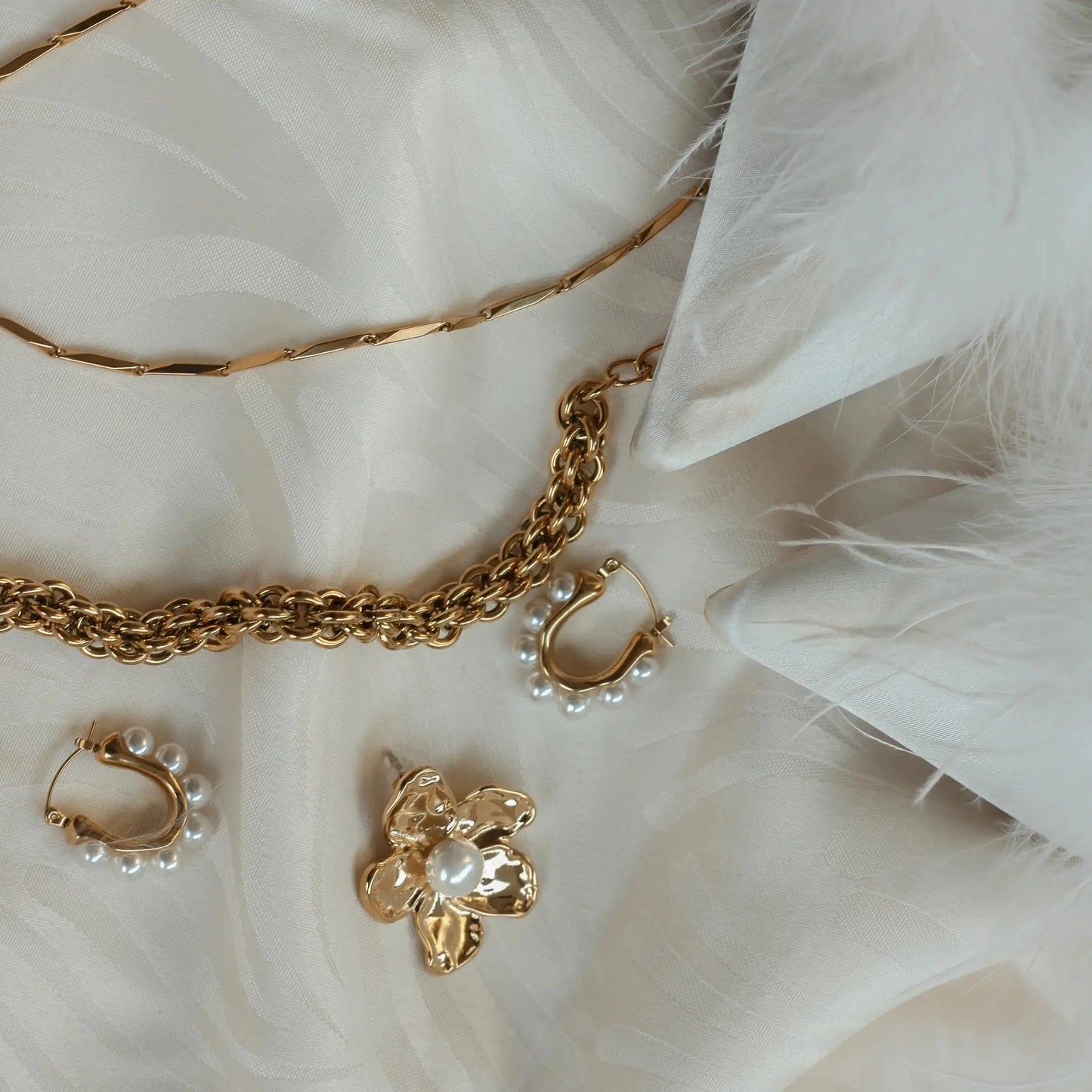 Big round chain bracelet Vibestella