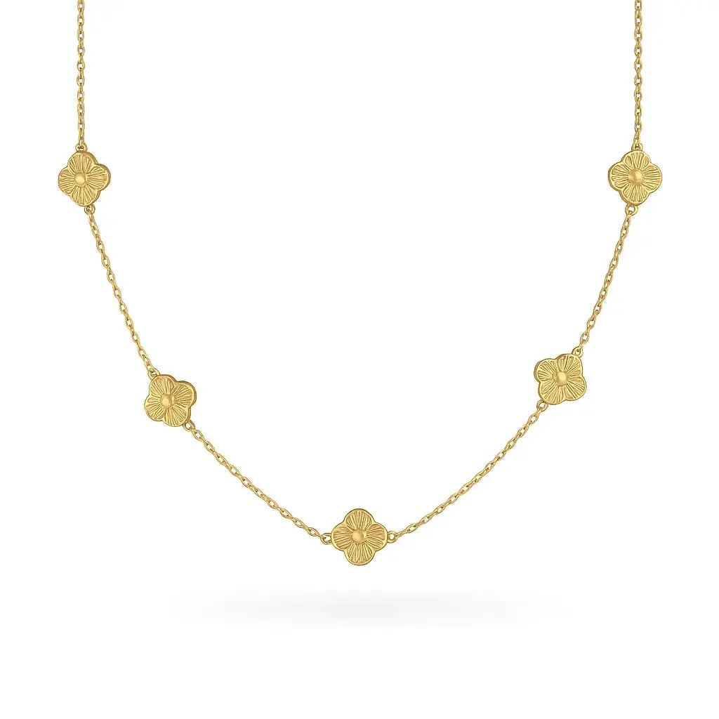 Clover necklace Vibestella