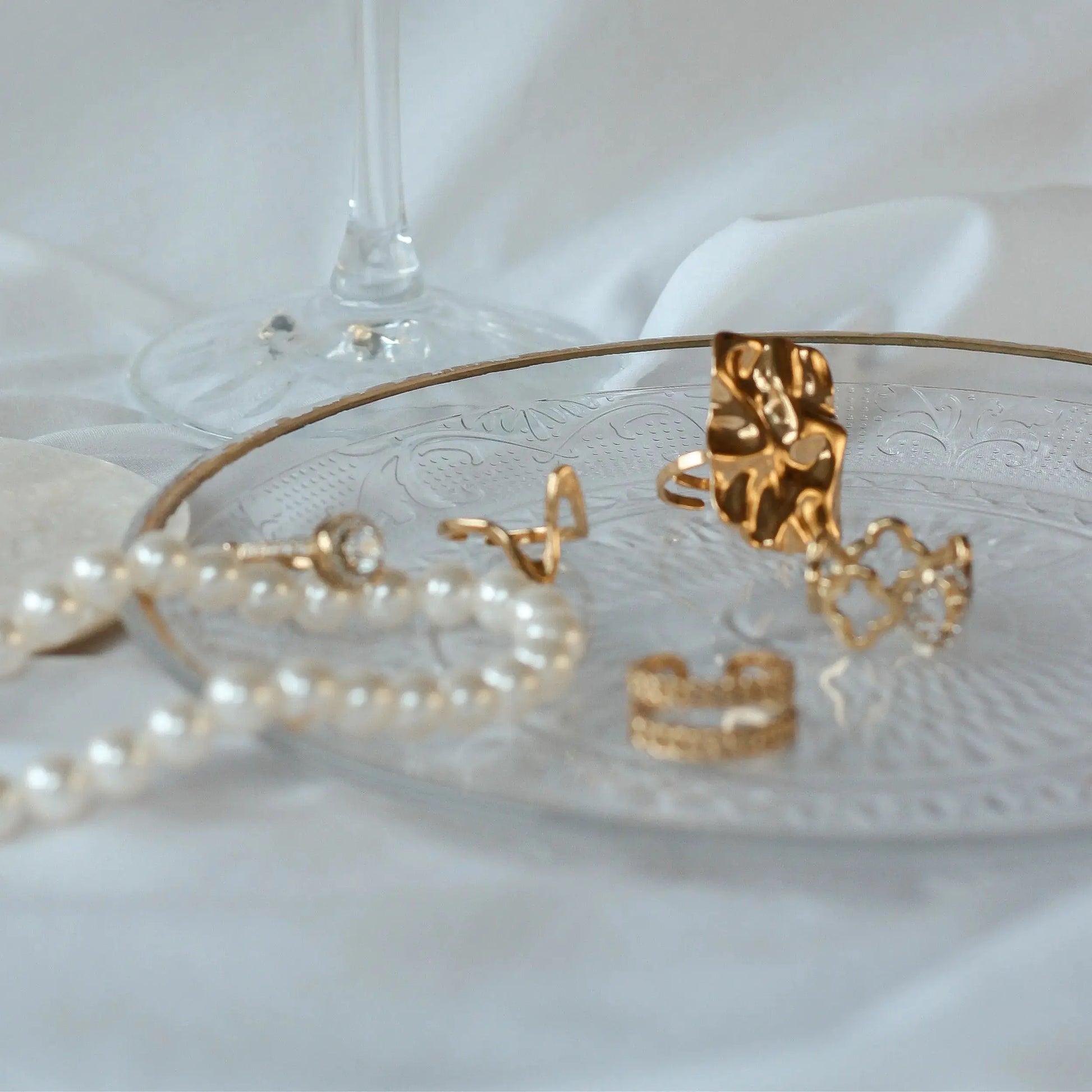 Big flat wave ring Vibestella