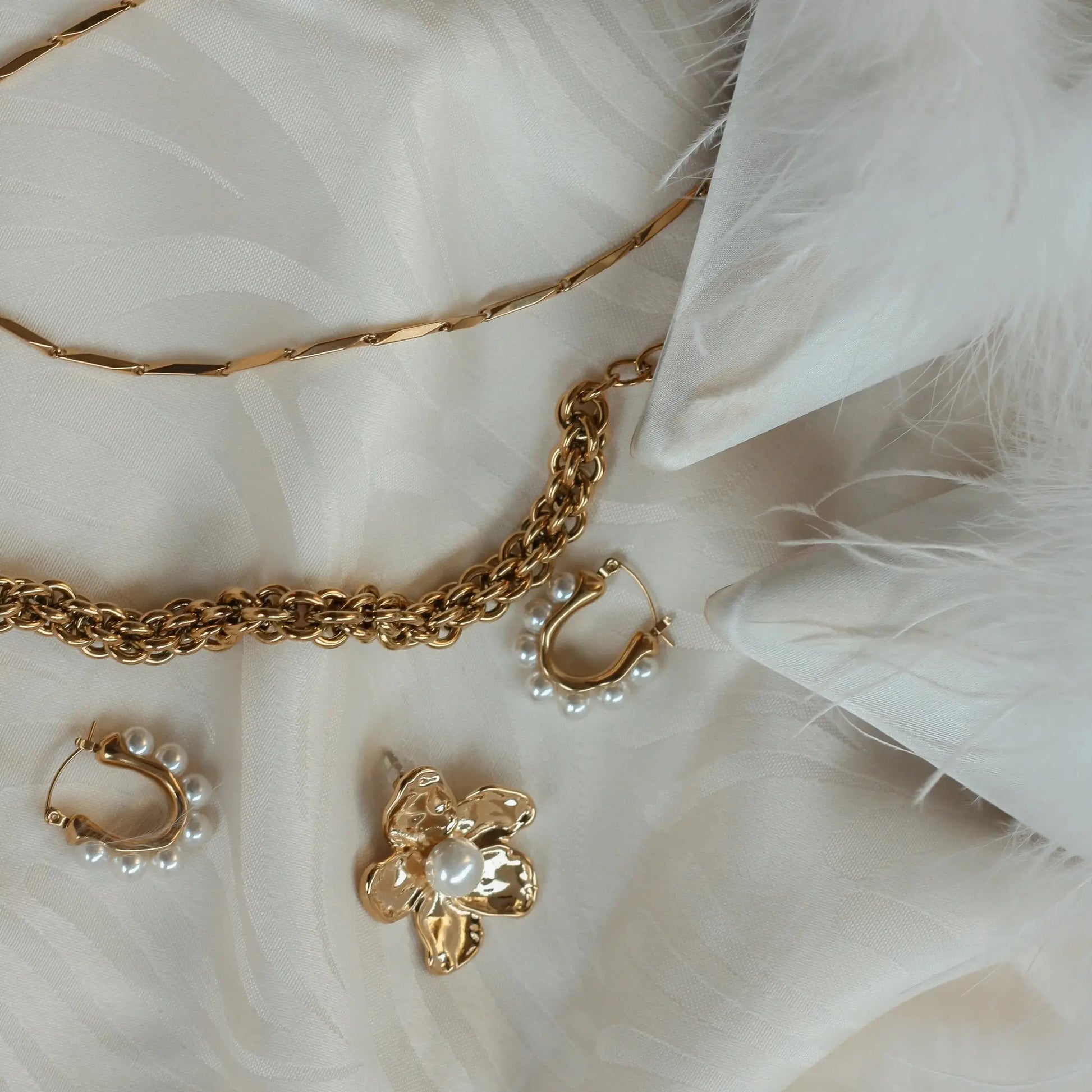 Big round chain bracelet Vibestella