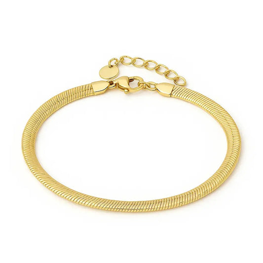 Big snake skin bracelet Vibestella