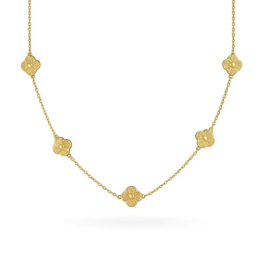 Clover necklace Vibestella
