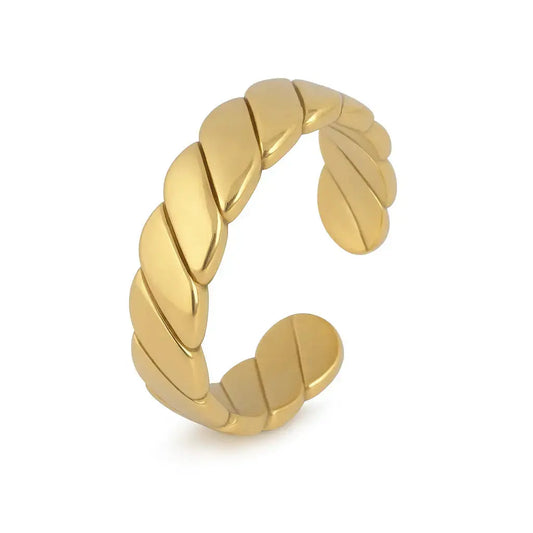 Cross lines ring Vibestella