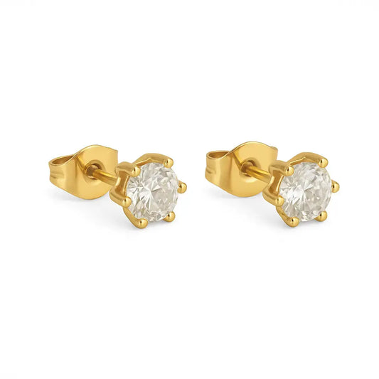 Diamond earstuds Vibestella