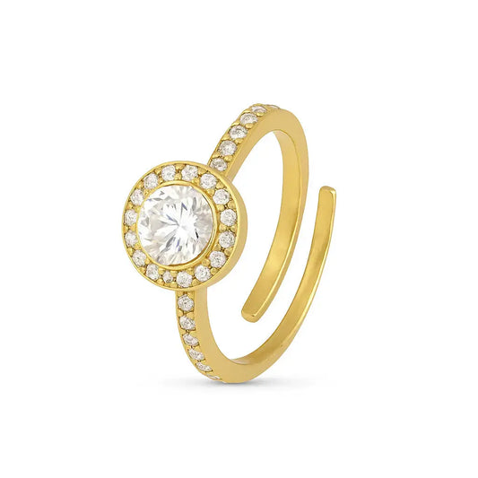 Round diamond ring Vibestella