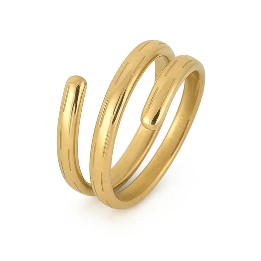 Spiral ring Vibestella